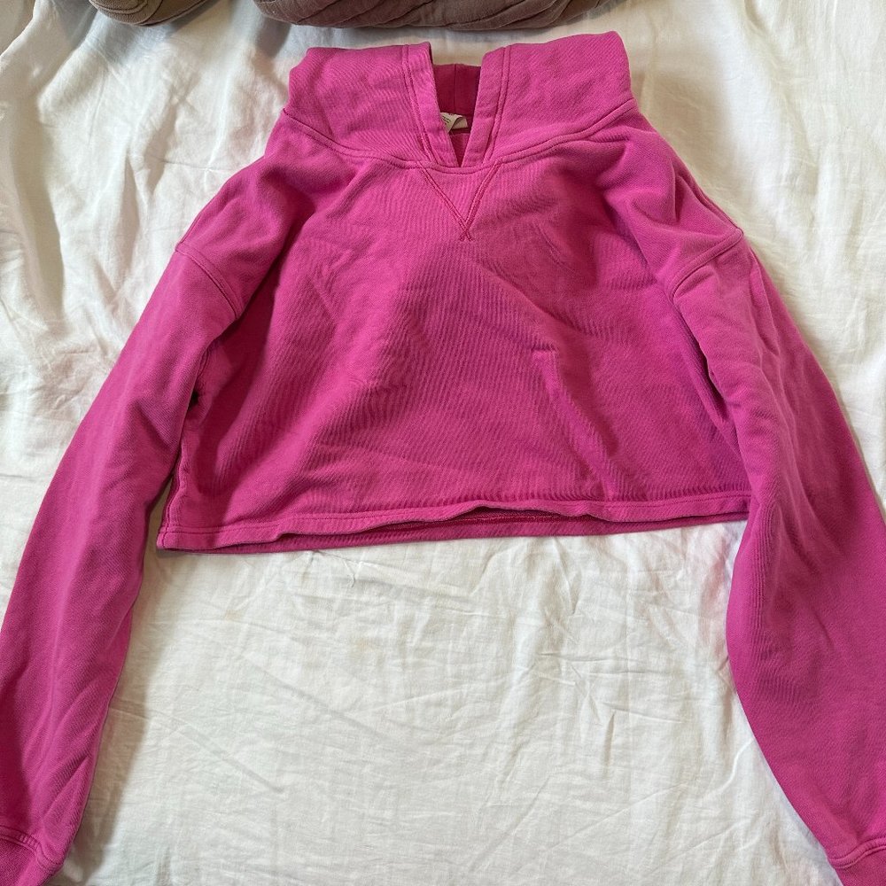 Lululemon All Yours Cropped Hoodie